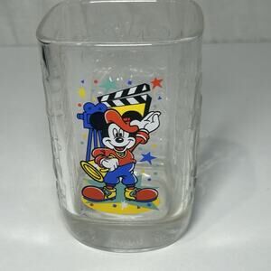 Walt Disney World 2000 Celebration Glass McDonalds Mickey Mouse Disney Studios